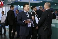 Wind energy discussions at the EWEC exhibition, 22 April